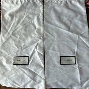 Gucci Elegant White Storage Bags
